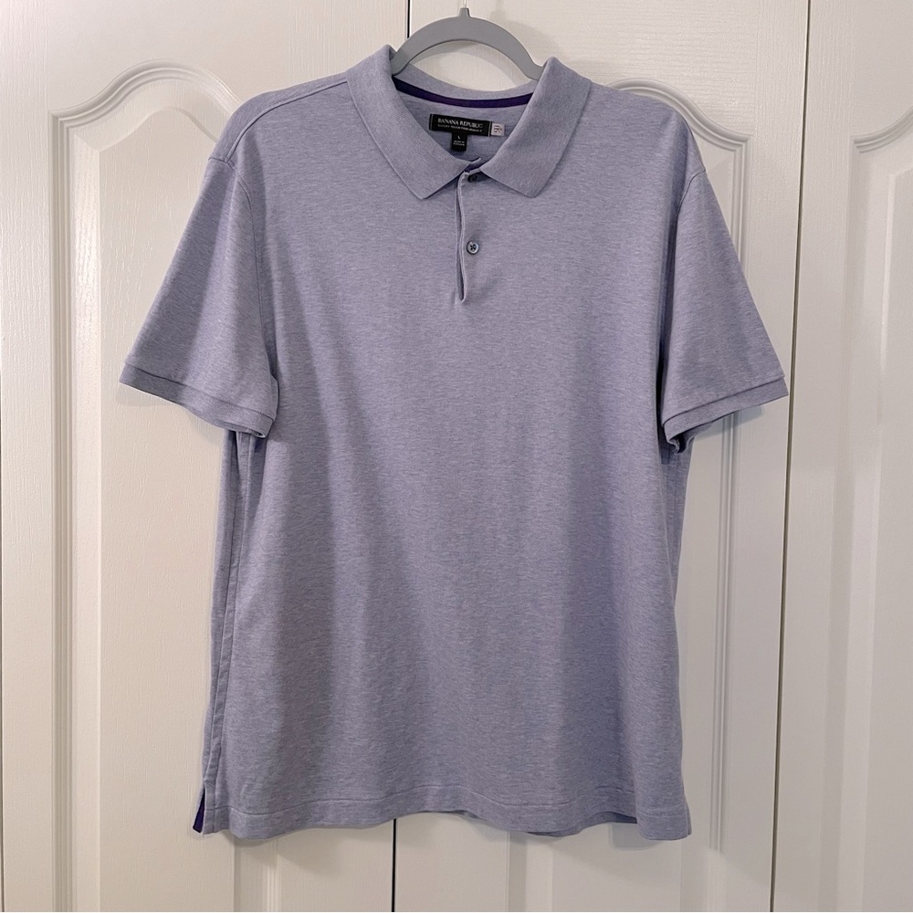 Banana Republic luxury touch performance golf polo